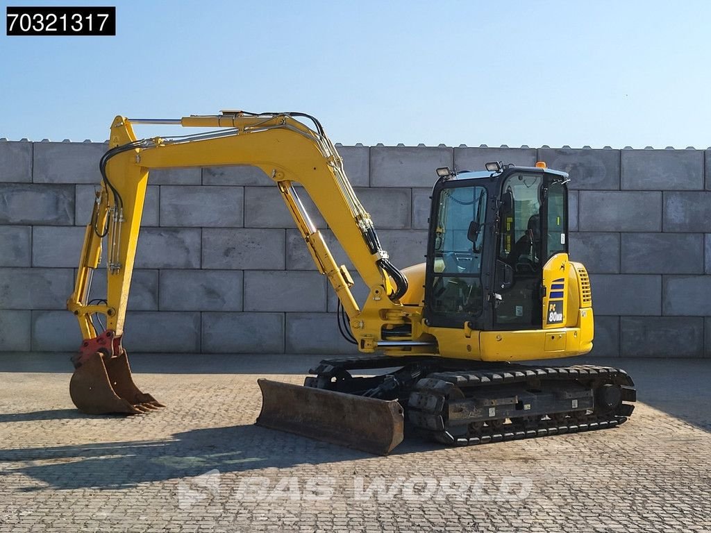 Minibagger of the type Komatsu PC80 MR-5E0, Gebrauchtmaschine in Veghel (Picture 2)