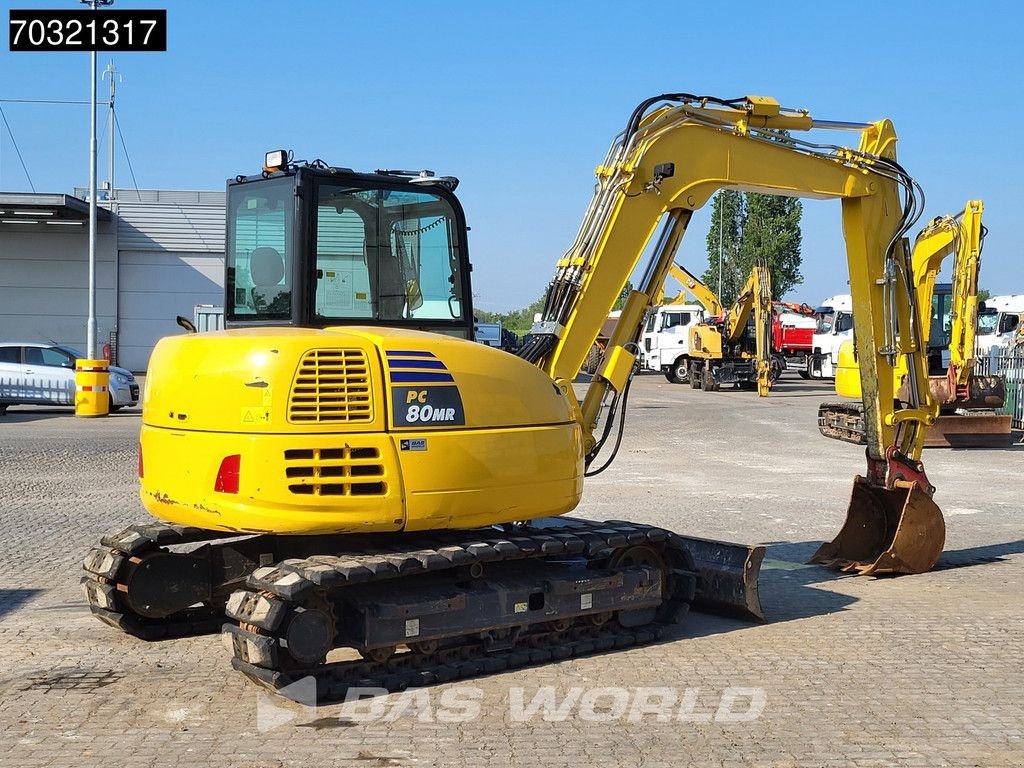Minibagger of the type Komatsu PC80 MR-5E0, Gebrauchtmaschine in Veghel (Picture 7)
