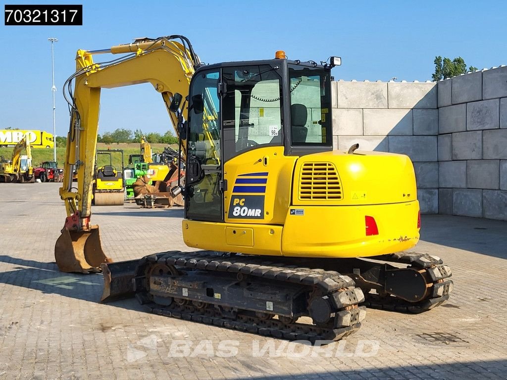 Minibagger of the type Komatsu PC80 MR-5E0, Gebrauchtmaschine in Veghel (Picture 3)