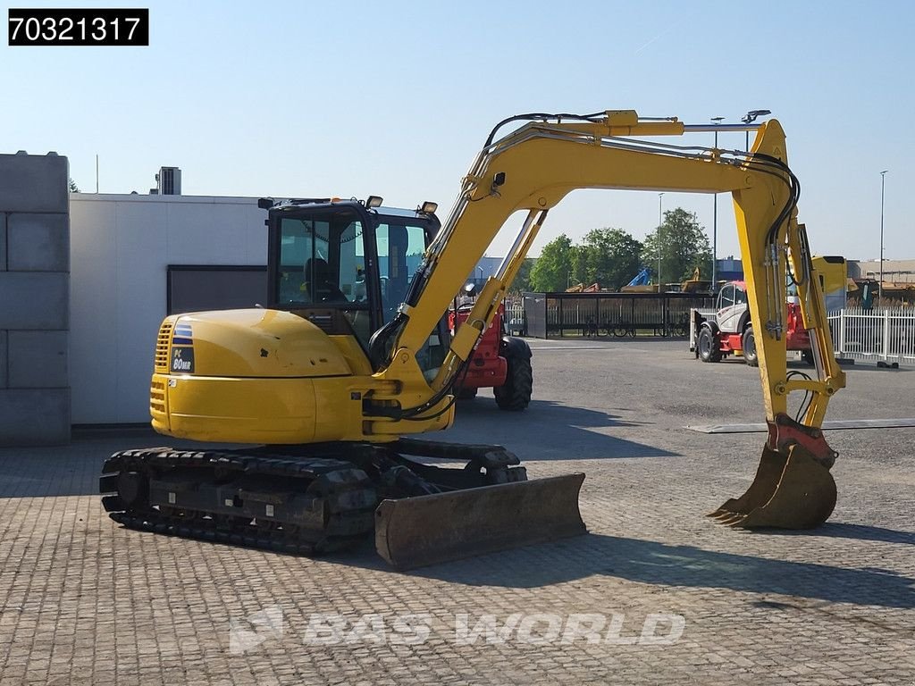 Minibagger of the type Komatsu PC80 MR-5E0, Gebrauchtmaschine in Veghel (Picture 9)