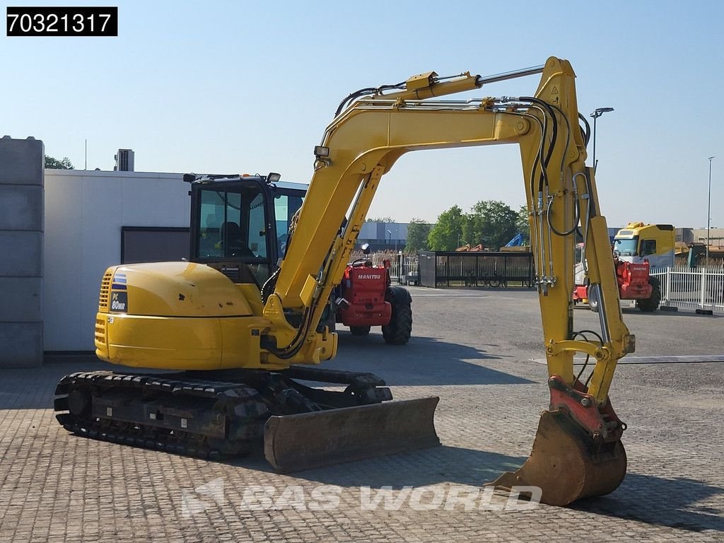 Minibagger of the type Komatsu PC80 MR-5E0, Gebrauchtmaschine in Veghel (Picture 8)