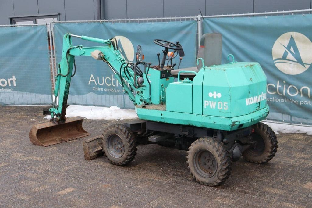 Minibagger typu Komatsu PW05, Gebrauchtmaschine v Antwerpen (Obrázok 3)
