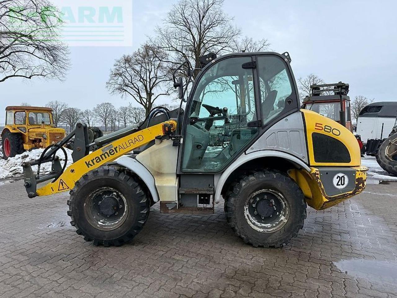 Minibagger des Typs Kramer 580, Gebrauchtmaschine in HAMERSEN (Bild 2)