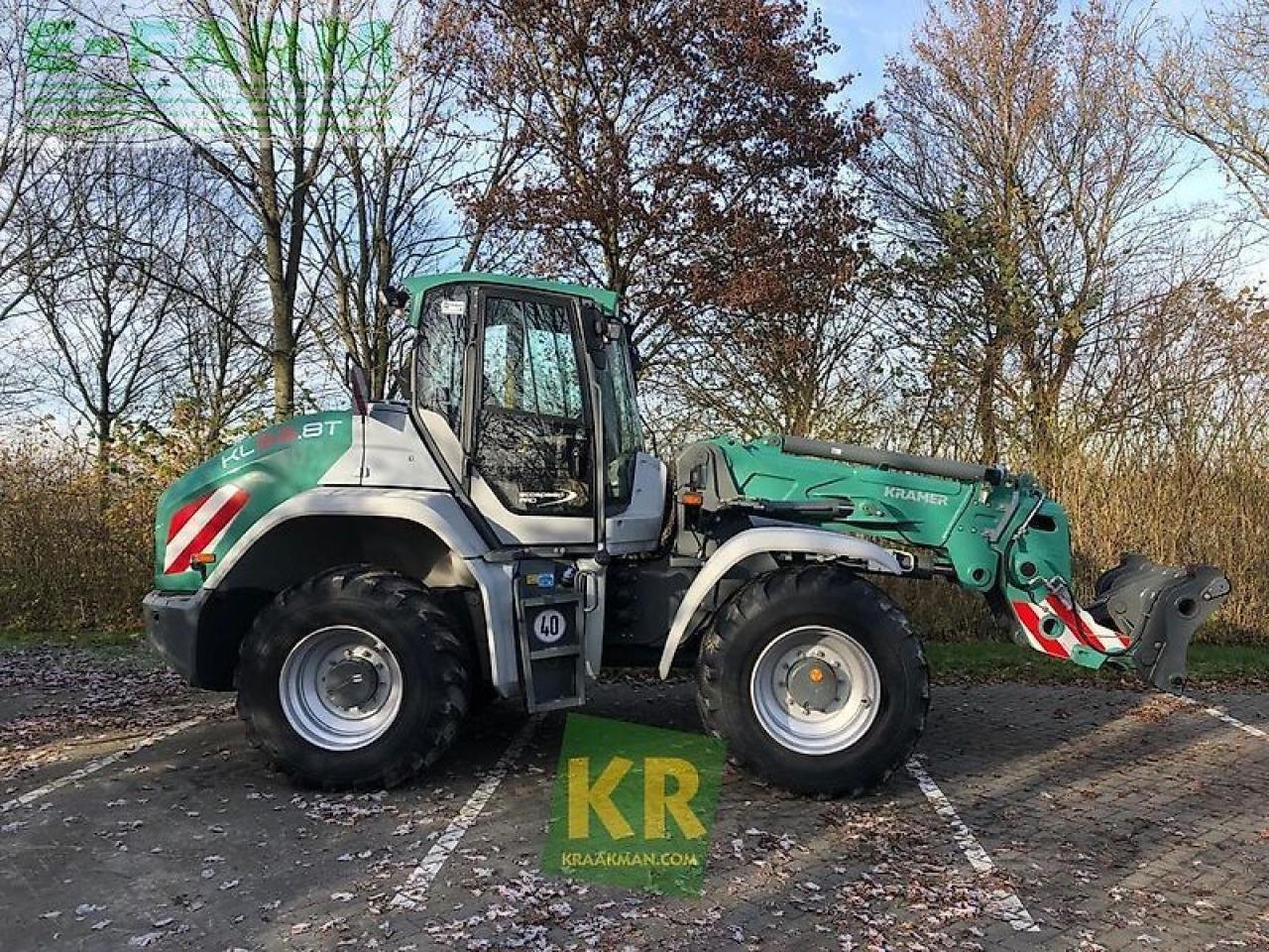 Minibagger Türe ait Kramer kl55.8t #22624, Gebrauchtmaschine içinde STEENBERGEN (resim 7)