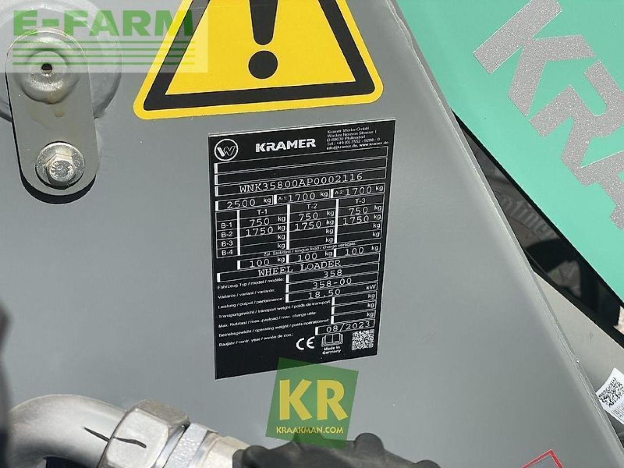 Minibagger типа Kramer overig #741178, Gebrauchtmaschine в STEENBERGEN (Фотография 10)
