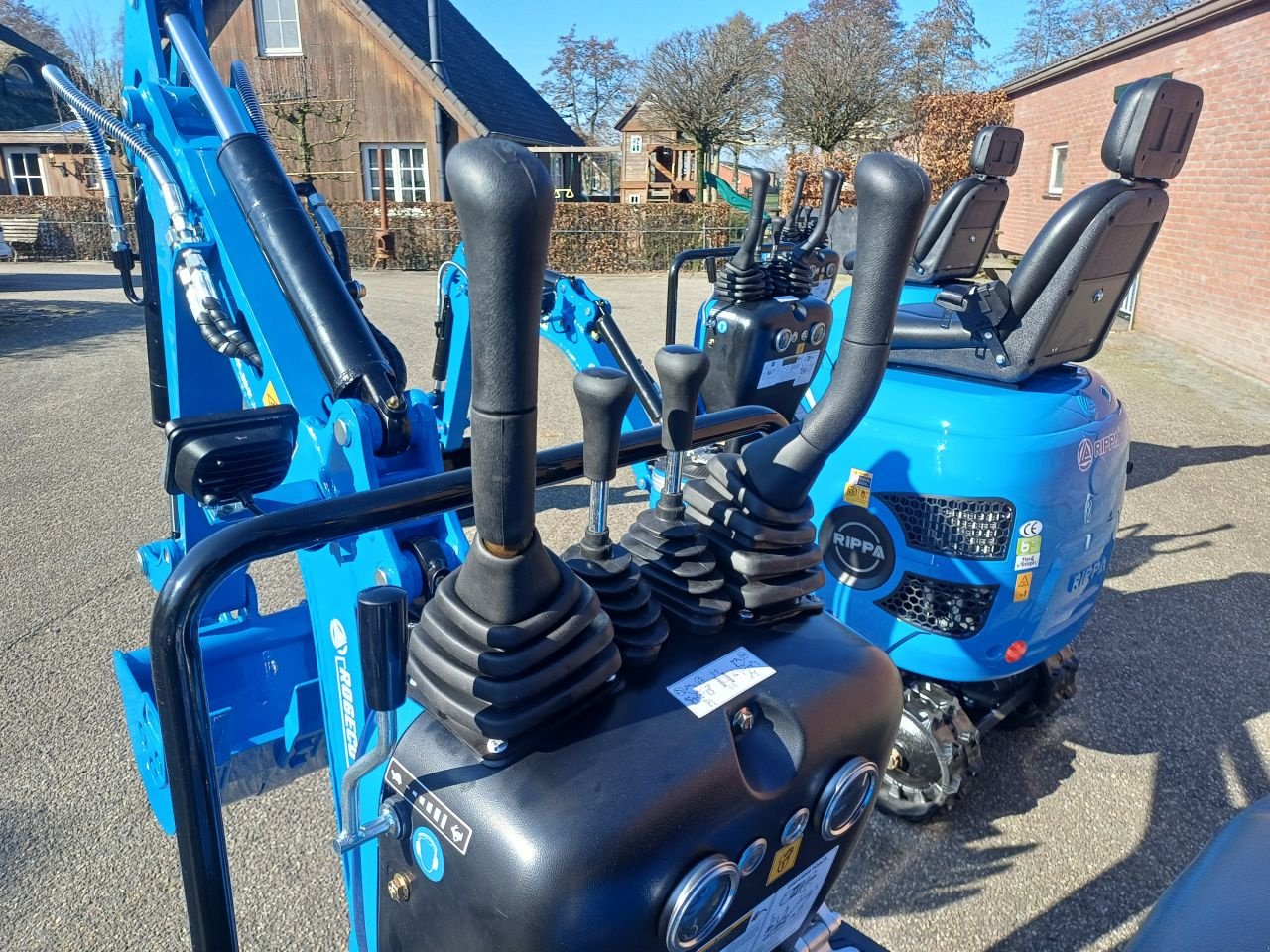 Minibagger del tipo Kubota -, Neumaschine In Stroe (Gld) (Immagine 8)