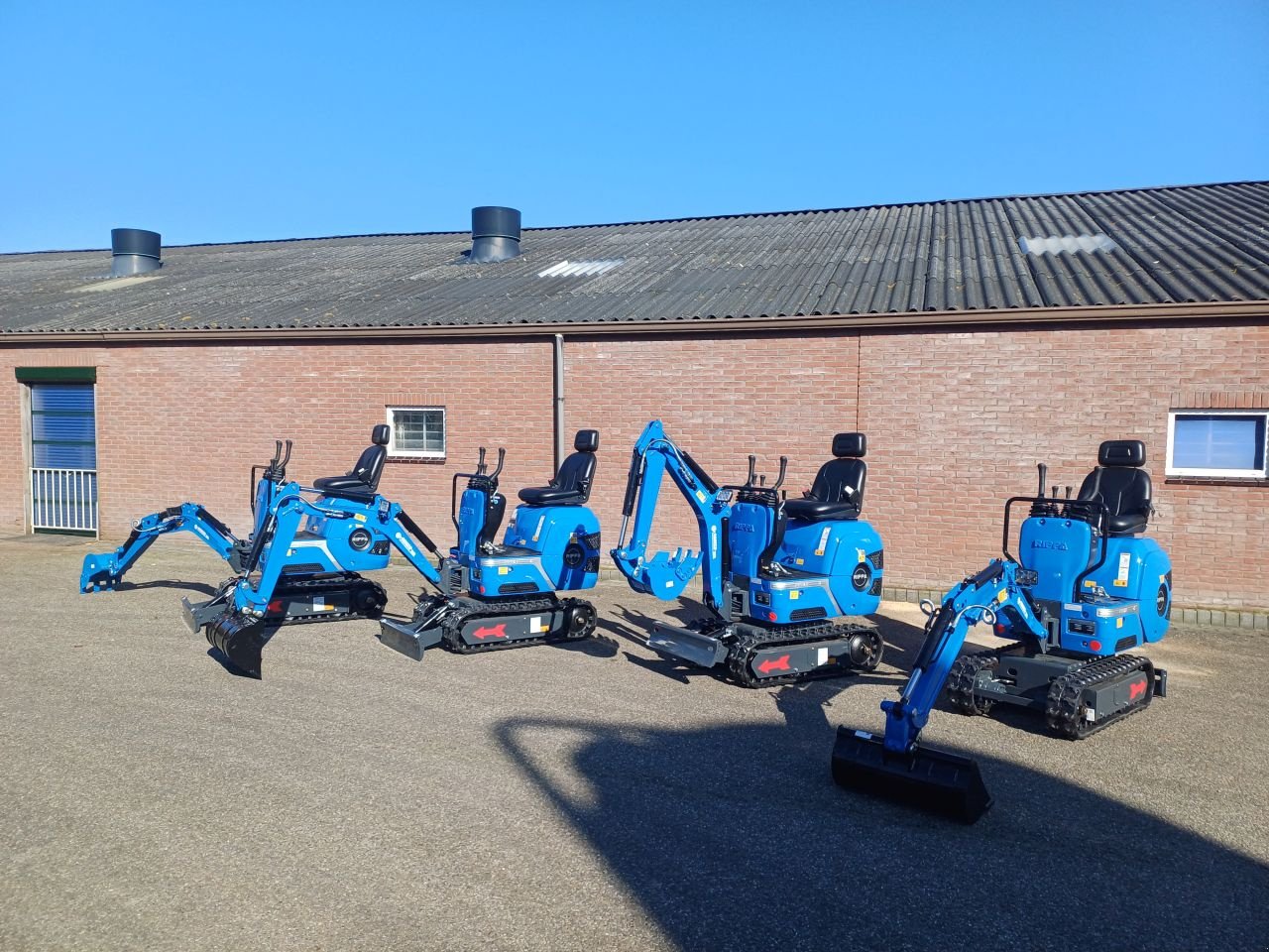 Minibagger del tipo Kubota -, Neumaschine In Stroe (Gld) (Immagine 2)