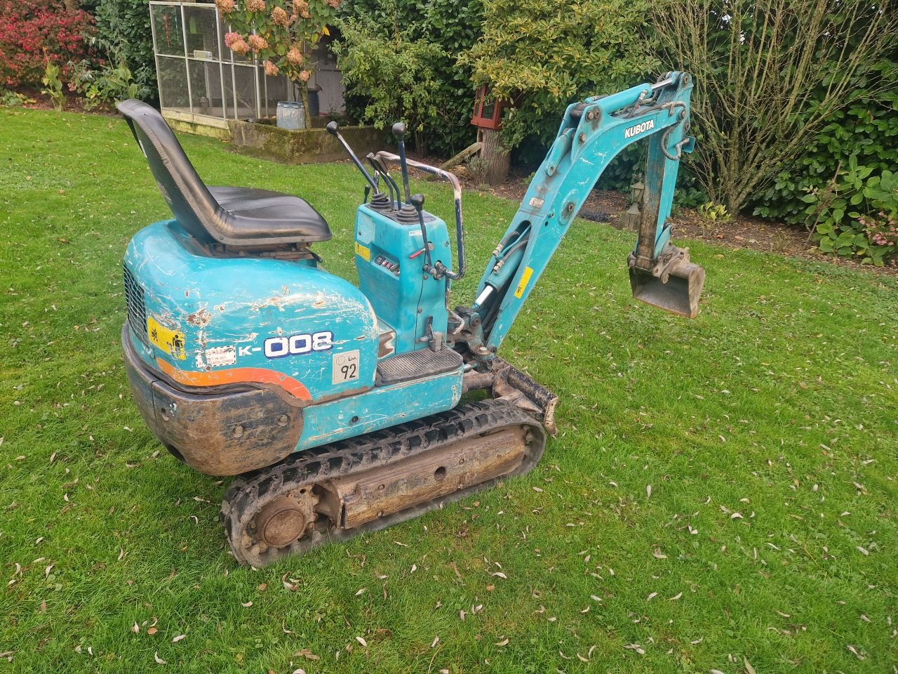 Minibagger typu Kubota 008, Gebrauchtmaschine v Oirschot (Obrázek 2)