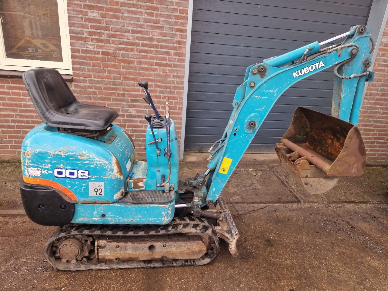 Minibagger van het type Kubota 008, Gebrauchtmaschine in Oirschot (Foto 2)