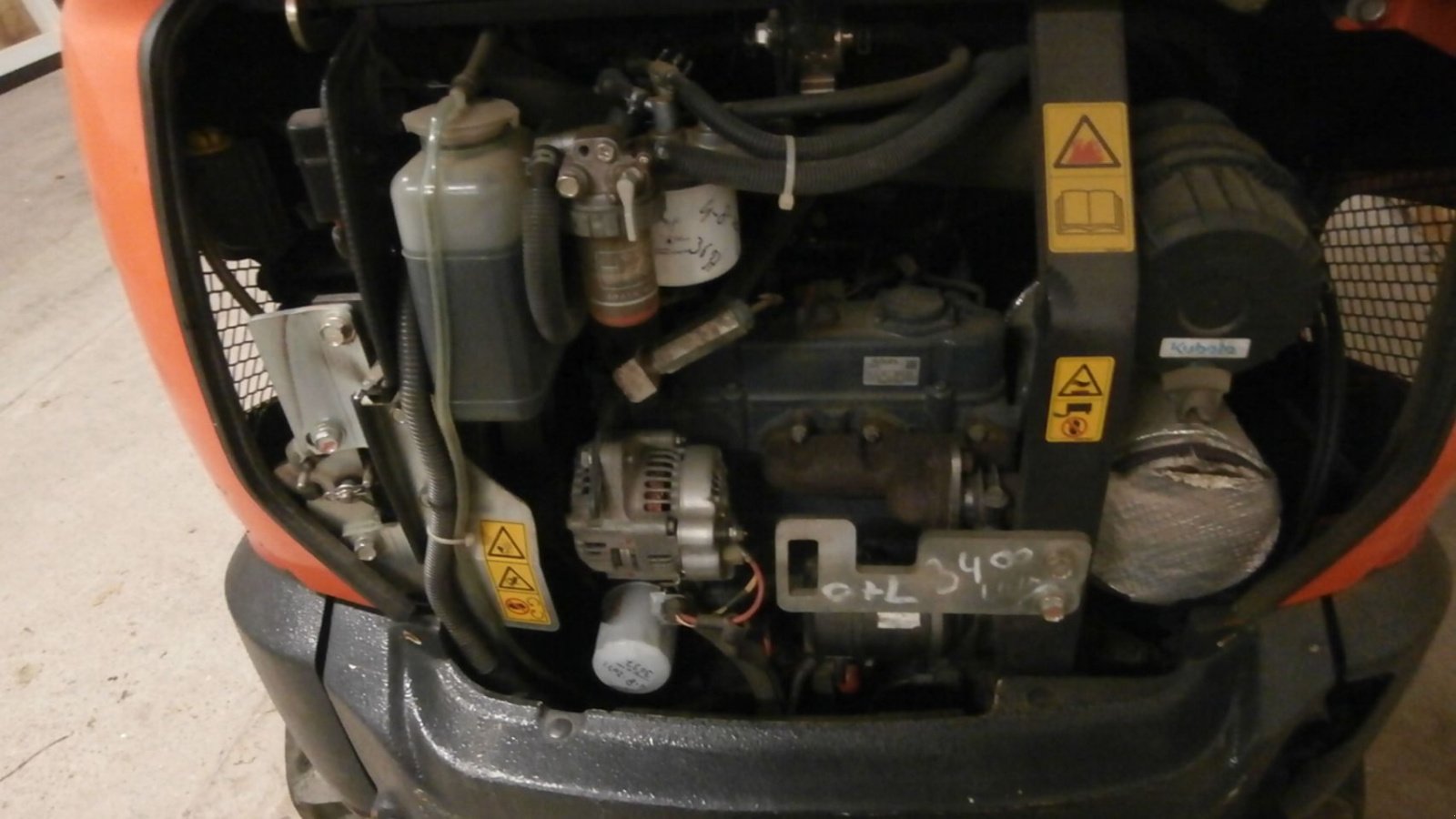 Minibagger типа Kubota 19-4, Gebrauchtmaschine в Kerkdriel (Фотография 9)