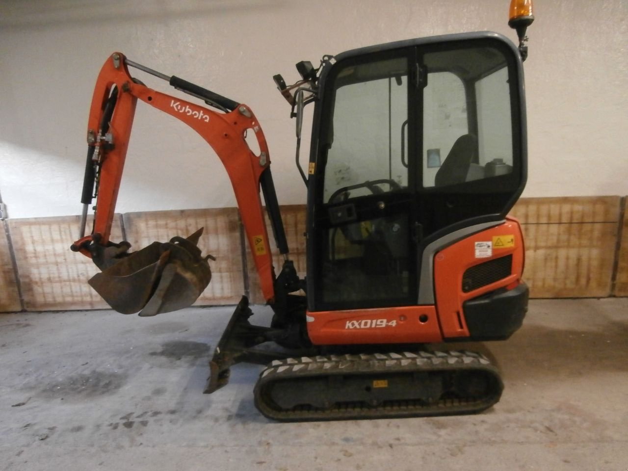 Minibagger типа Kubota 19-4, Gebrauchtmaschine в Kerkdriel (Фотография 5)