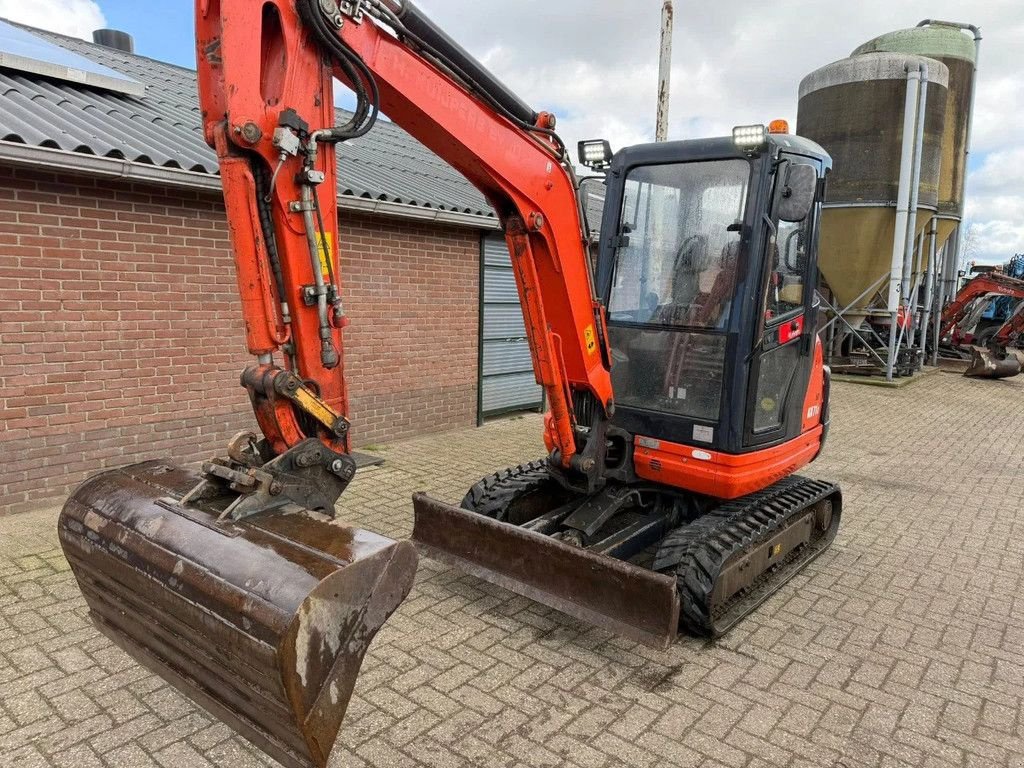 Minibagger типа Kubota A314 LITRONIC KX 71-3 Graafmachine, Gebrauchtmaschine в Lunteren (Фотография 5)