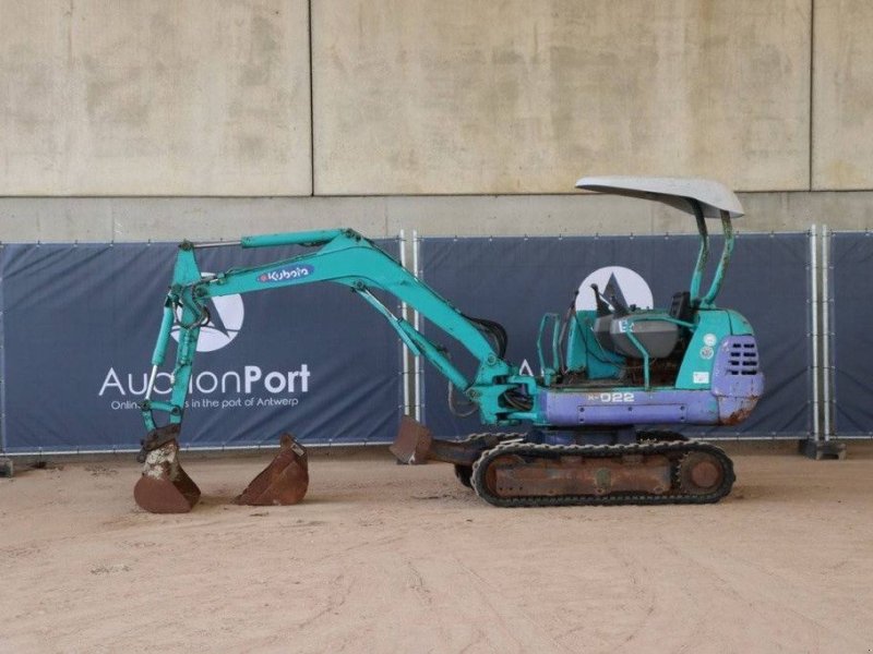 Minibagger typu Kubota K-022, Gebrauchtmaschine v Antwerpen (Obrázek 1)