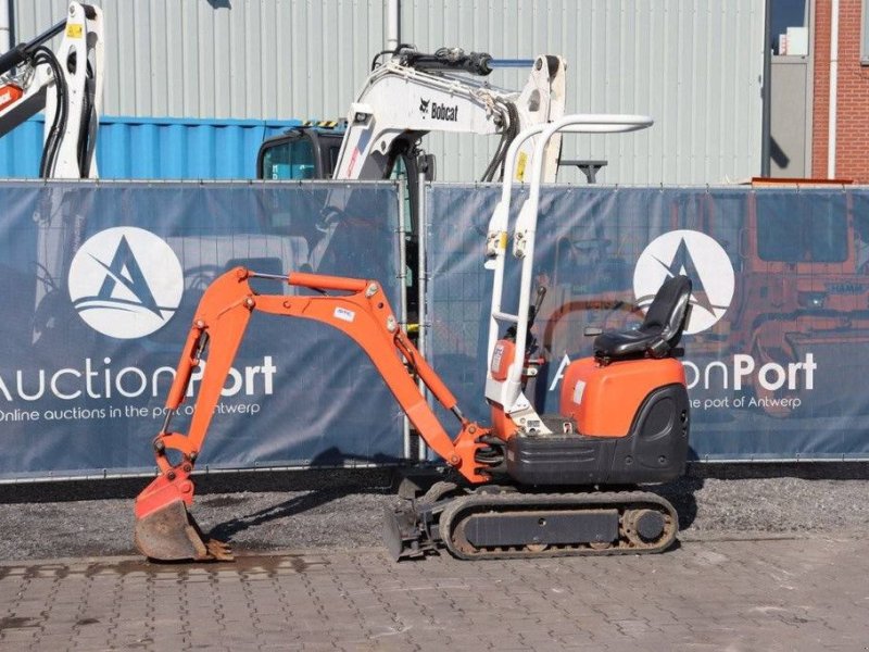 Kubota K008-3, Gebrauchtmaschine, Baujahr: 2012 (Bild 1) Minibagger des Typs Kubota K008-3, Gebrauchtmaschine in Antwerpen (Bild 1)