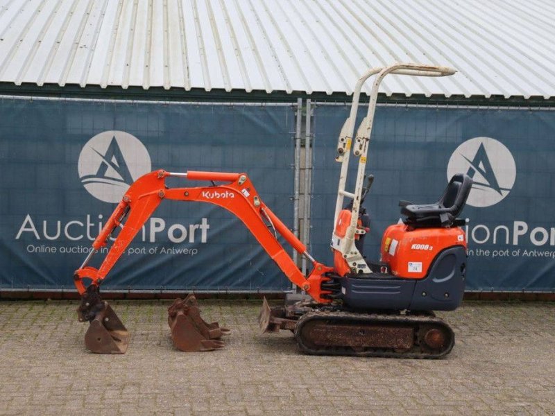 Minibagger типа Kubota K008-3, Gebrauchtmaschine в Antwerpen (Фотография 1)