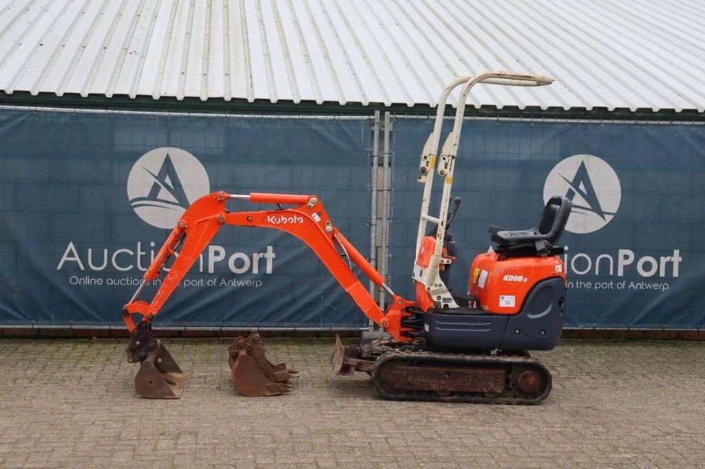 Minibagger типа Kubota K008-3, Gebrauchtmaschine в Antwerpen (Фотография 1)