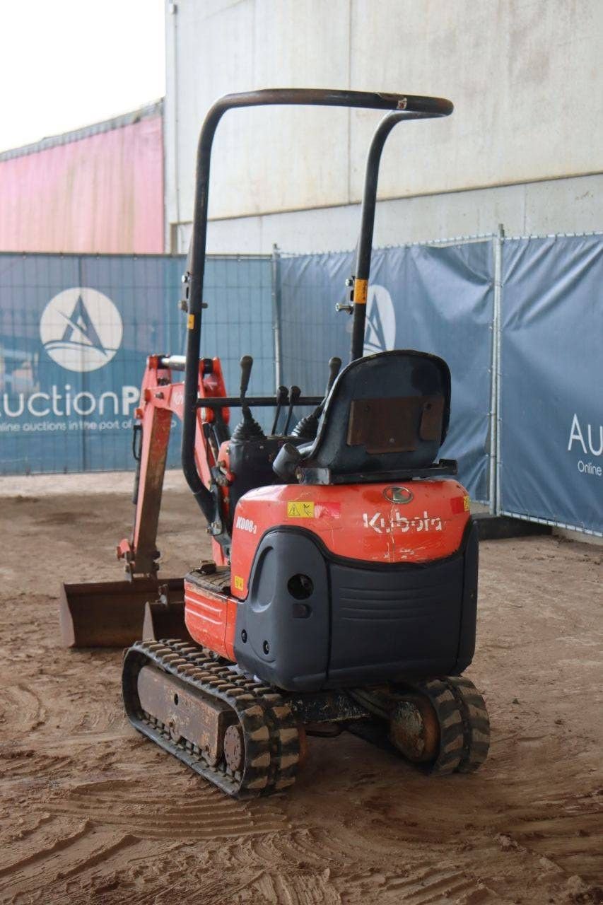 Minibagger typu Kubota K008-3, Gebrauchtmaschine v Antwerpen (Obrázok 4)