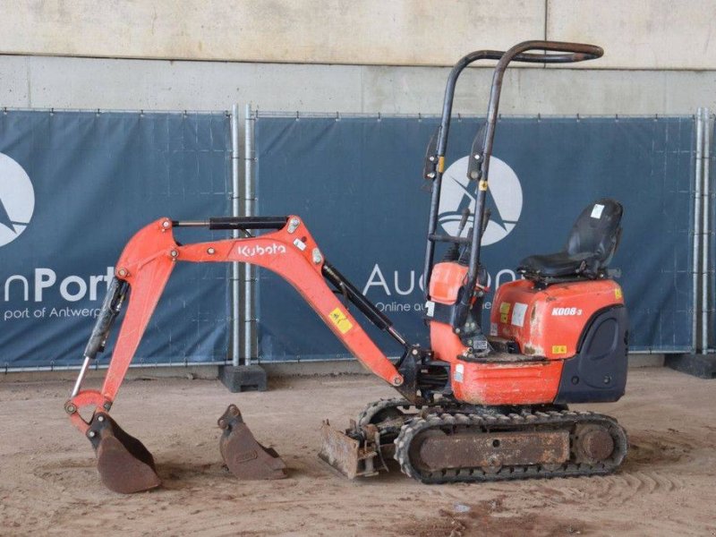 Minibagger del tipo Kubota K008-3, Gebrauchtmaschine In Antwerpen (Immagine 1)
