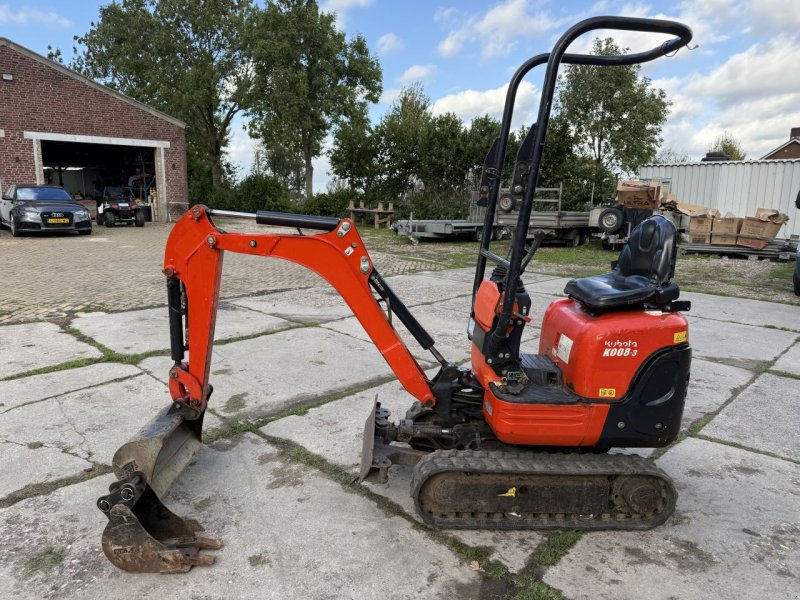 Minibagger typu Kubota K008-3, Gebrauchtmaschine v Weurt (Obrázek 1)