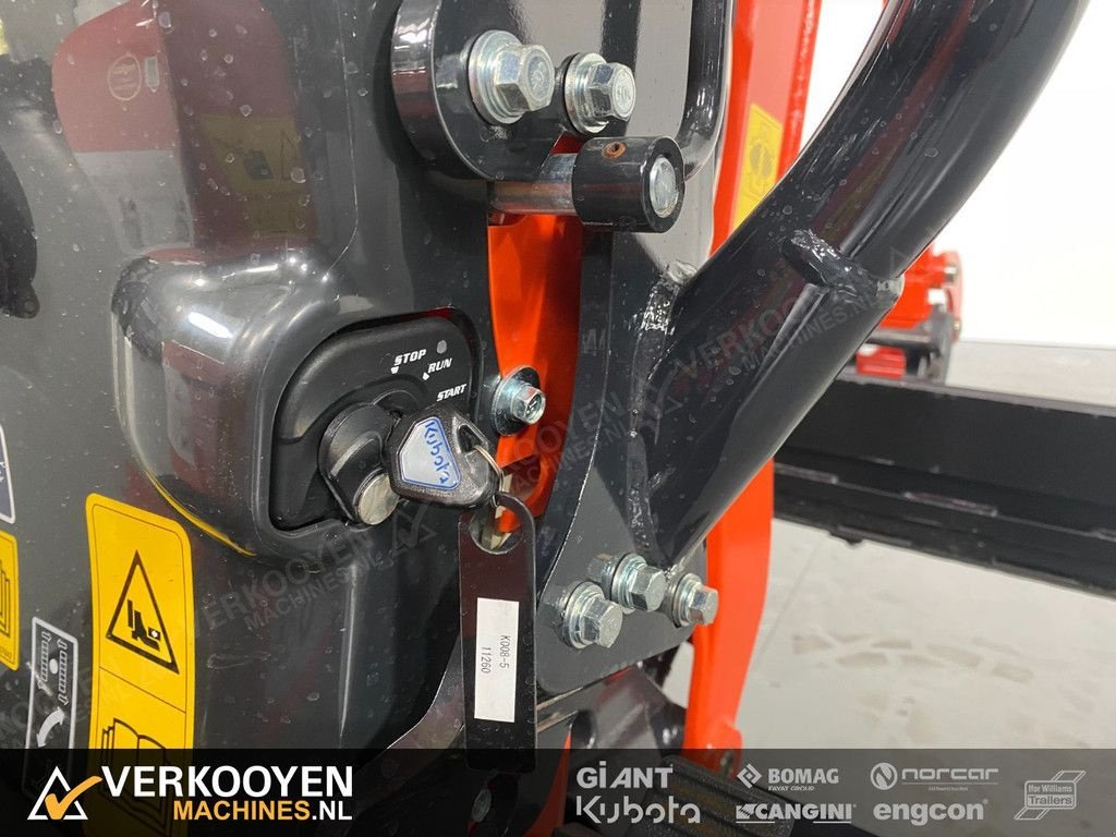 Minibagger a típus Kubota K008-5 Minigraver incl 3 bakken, Neumaschine ekkor: Vessem (Kép 10)