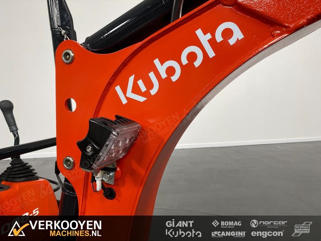 Minibagger a típus Kubota K008-5 Minigraver incl 3 bakken, Neumaschine ekkor: Vessem (Kép 11)