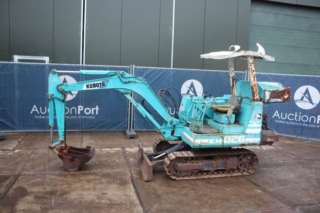 Minibagger van het type Kubota KH-026, Gebrauchtmaschine in Antwerpen (Foto 1)