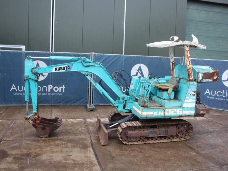Minibagger del tipo Kubota KH-026, Gebrauchtmaschine In Antwerpen (Immagine 1)