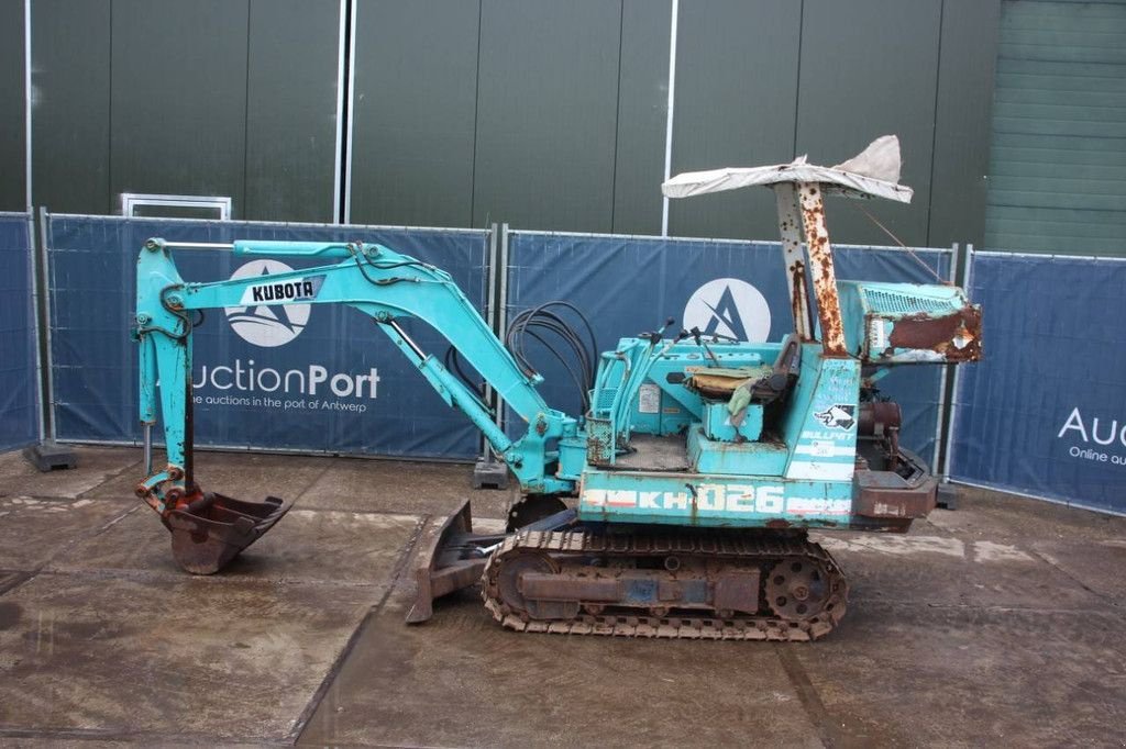 Minibagger van het type Kubota KH-026, Gebrauchtmaschine in Antwerpen (Foto 2)
