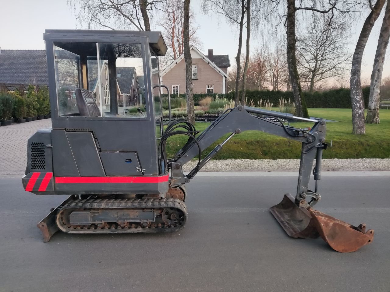 Minibagger типа Kubota KH 35, Gebrauchtmaschine в Klarenbeek (Фотография 4)