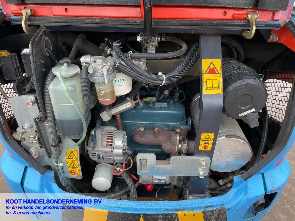 Minibagger tip Kubota KX 016-4 (1260 uur) (top) 3 bakken!, Gebrauchtmaschine in Nieuwerkerk aan den IJssel (Poză 11)