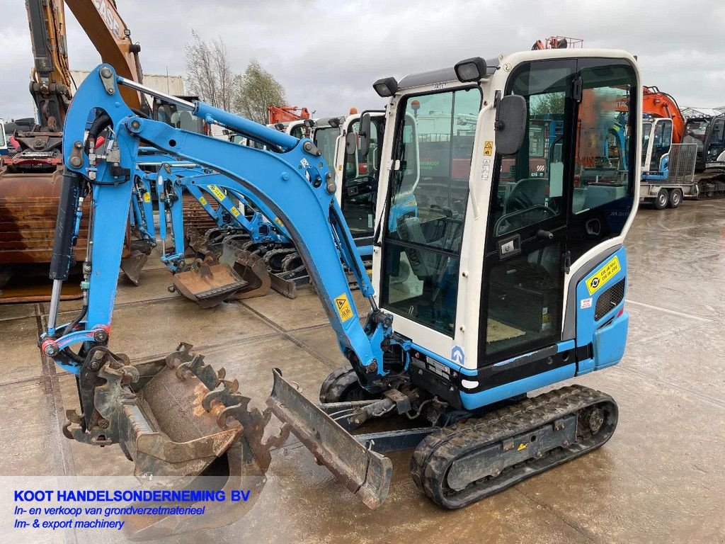 Minibagger tip Kubota KX 016-4 (1260 uur) (top) 3 bakken!, Gebrauchtmaschine in Nieuwerkerk aan den IJssel (Poză 1)