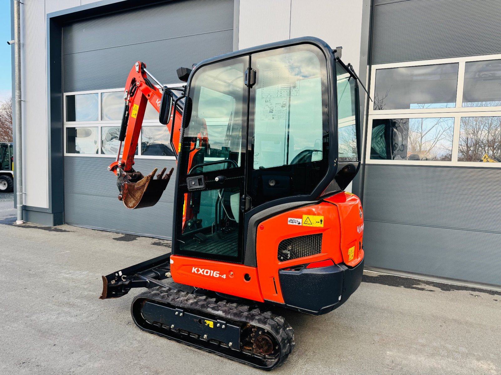 Minibagger Türe ait Kubota KX 016-4, Gebrauchtmaschine içinde Falkenstein (resim 5)