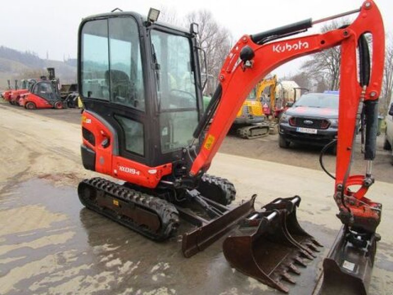 Minibagger типа Kubota KX 019-4 (1,9 Ton.) mechan. Schnellwechsler + Lö, Gebrauchtmaschine в Gnas (Фотография 2)