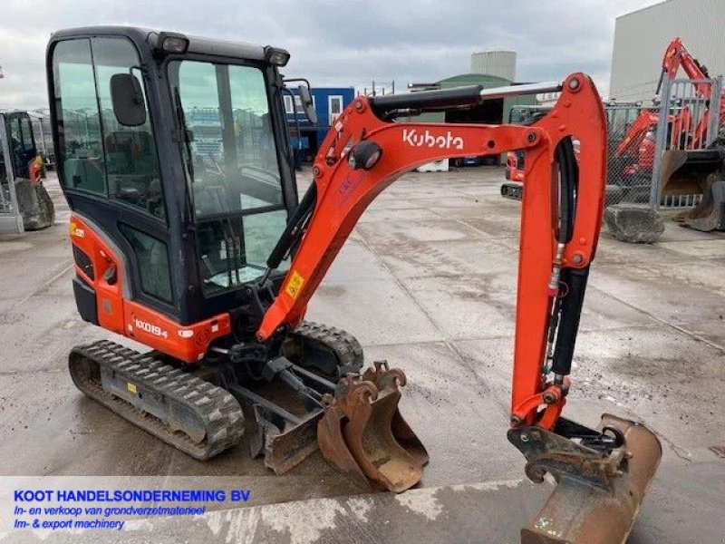 Minibagger des Typs Kubota KX 019-4 Top! 3 Bakken!, Gebrauchtmaschine in Nieuwerkerk aan den IJssel (Bild 4)