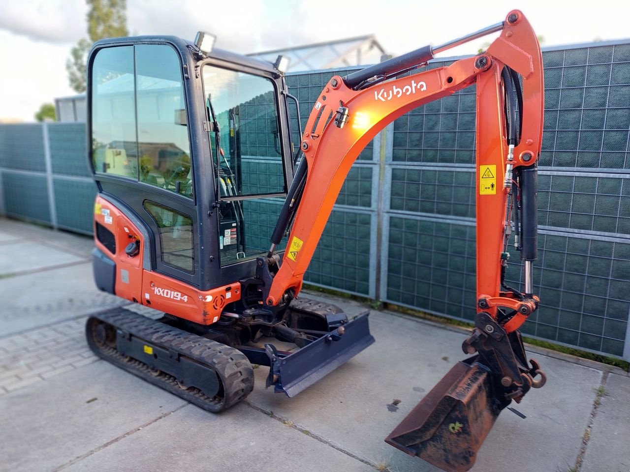 Minibagger типа Kubota KX 019-4, Gebrauchtmaschine в Ouderkerk aan den IJssel (Фотография 3)