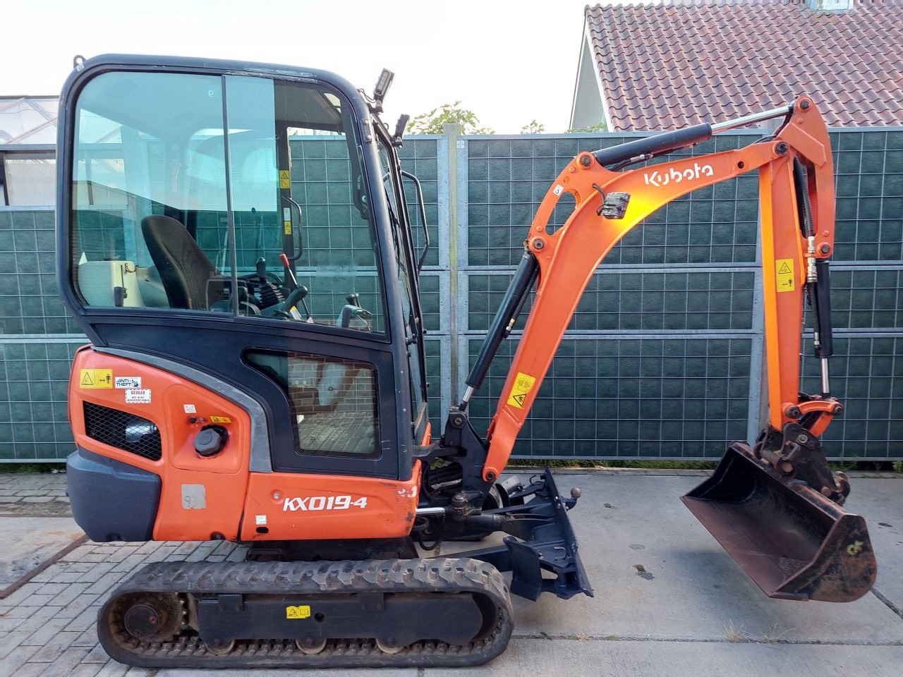 Minibagger типа Kubota KX 019-4, Gebrauchtmaschine в Ouderkerk aan den IJssel (Фотография 2)