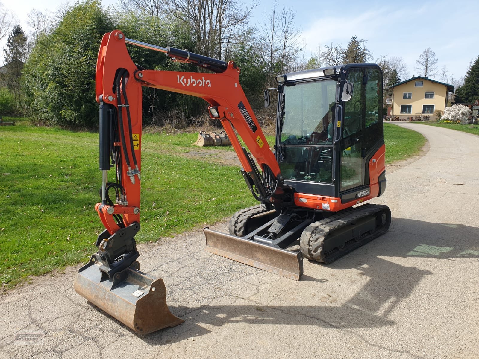 Minibagger des Typs Kubota KX 030-4, Gebrauchtmaschine in Deutsch - Goritz (Bild 3)