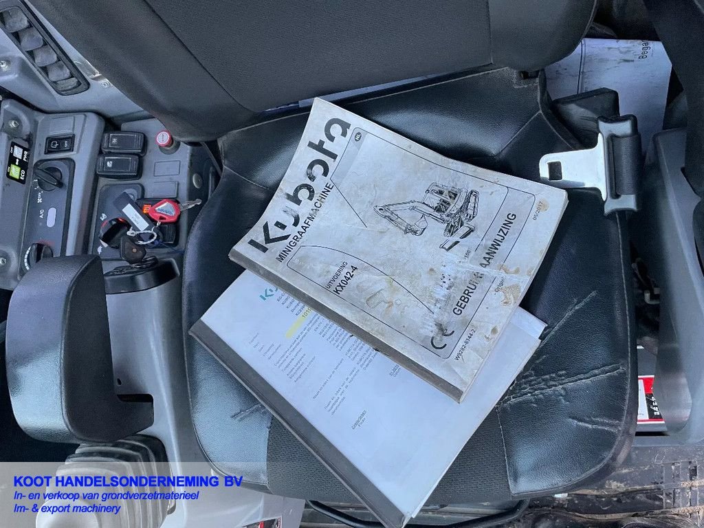 Minibagger tipa Kubota KX 042-4 3 Buckets, Gebrauchtmaschine u Nieuwerkerk aan den IJssel (Slika 9)
