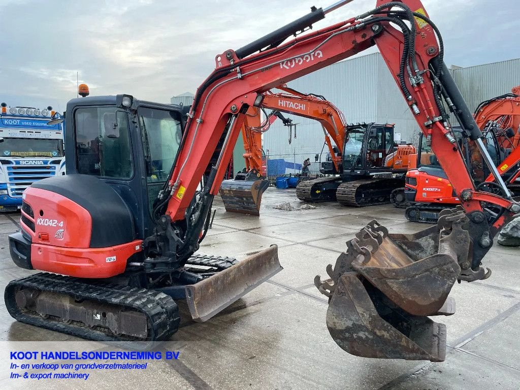 Minibagger tipa Kubota KX 042-4 3 Buckets, Gebrauchtmaschine u Nieuwerkerk aan den IJssel (Slika 4)