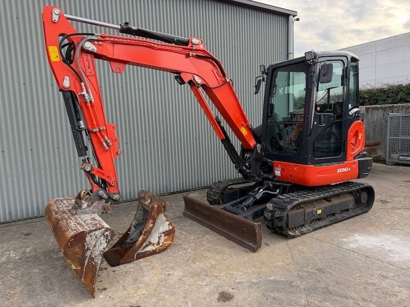 Minibagger типа Kubota KX 042-4, Gebrauchtmaschine в Beveren-Waas Melsele (Фотография 5)