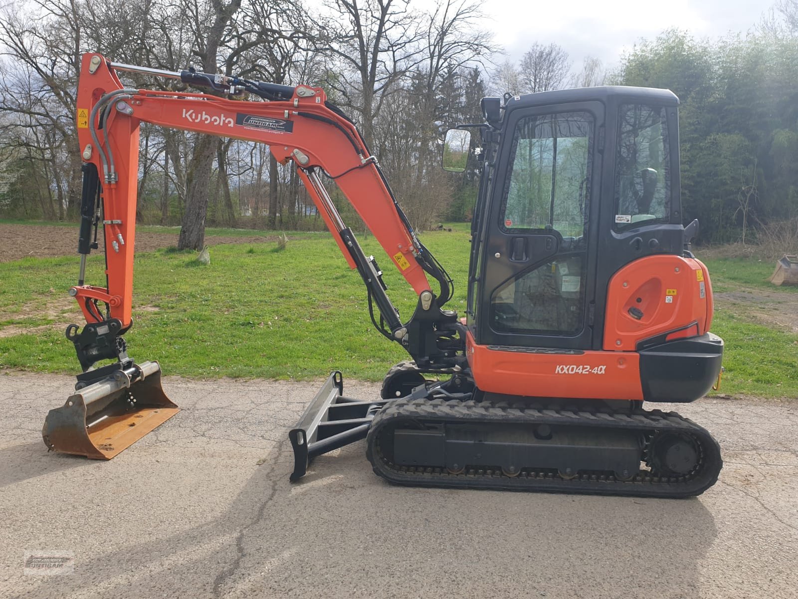 Minibagger des Typs Kubota KX 042-4A, Gebrauchtmaschine in Deutsch - Goritz (Bild 1)