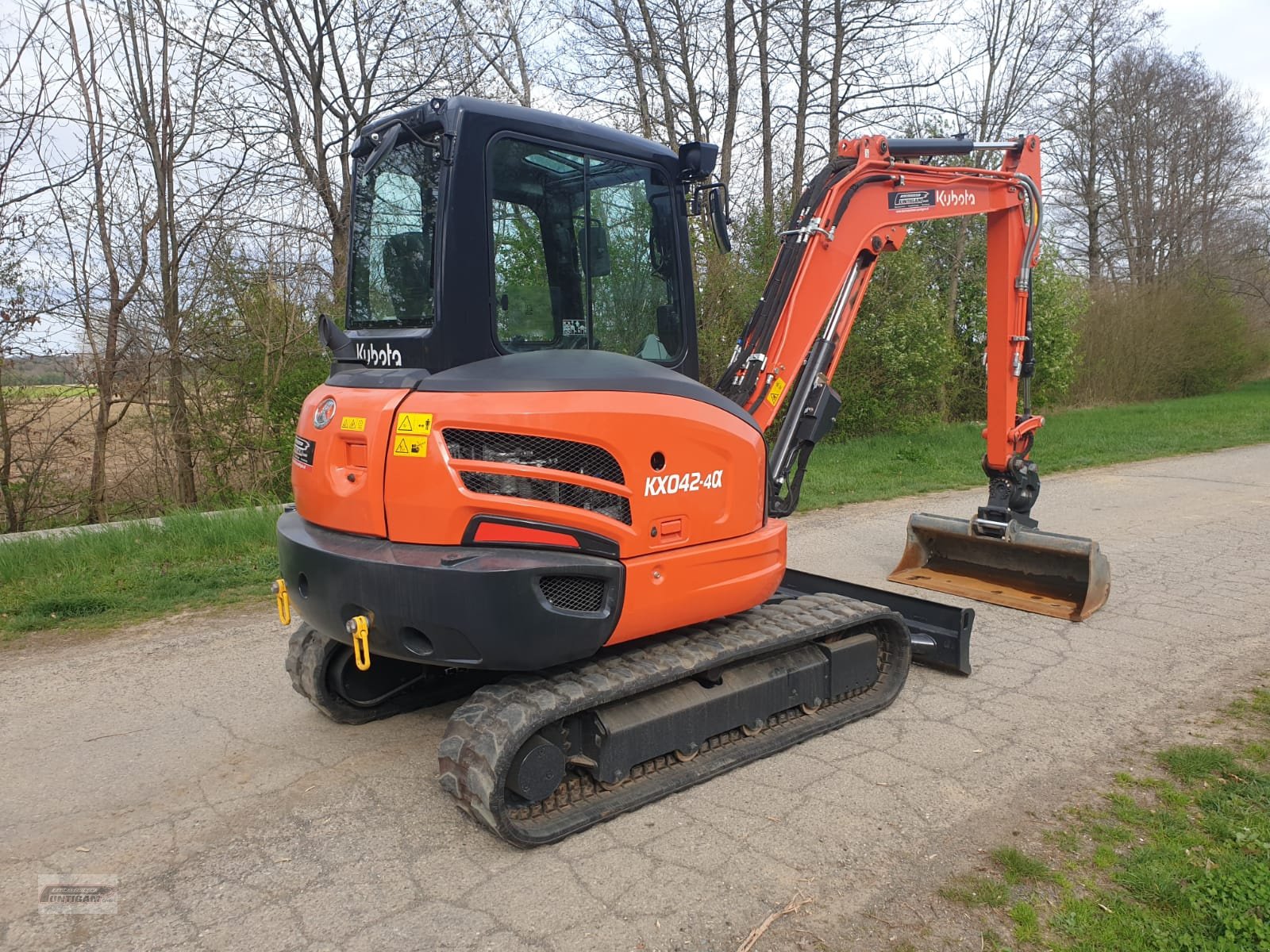 Minibagger typu Kubota KX 042-4A, Gebrauchtmaschine v Deutsch - Goritz (Obrázok 8)