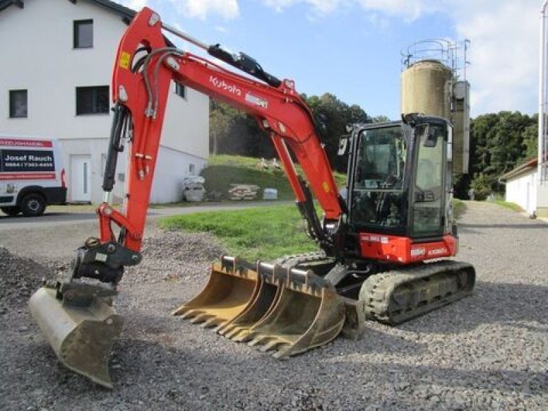 Minibagger of the type Kubota KX 060-5 - 5,9 Ton.- Klima + Powertilt + 4 Löffe, Gebrauchtmaschine in Gnas (Picture 1)
