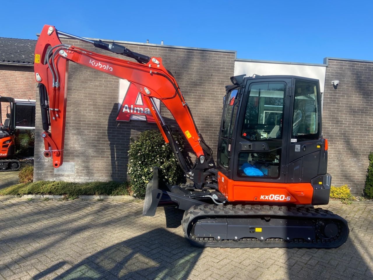 Minibagger del tipo Kubota KX 060-5, Neumaschine In Laren Gld (Immagine 1)