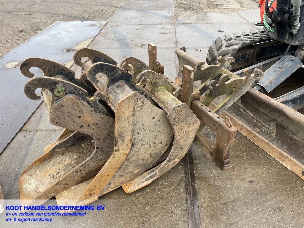 Minibagger типа Kubota KX 080-4 Engcon-5 Buckets!-Grease system, Gebrauchtmaschine в Nieuwerkerk aan den IJssel (Фотография 11)