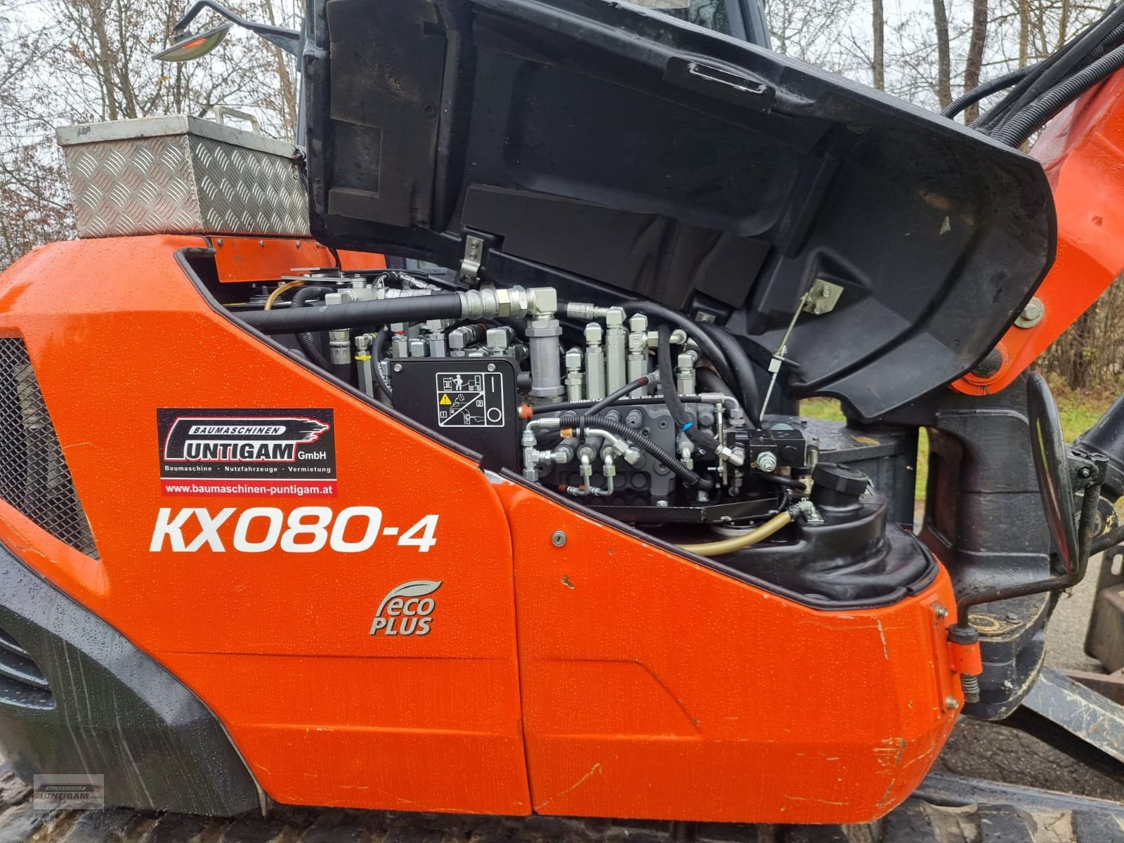 Minibagger of the type Kubota KX 080-4, Gebrauchtmaschine in Deutsch - Goritz (Picture 12)
