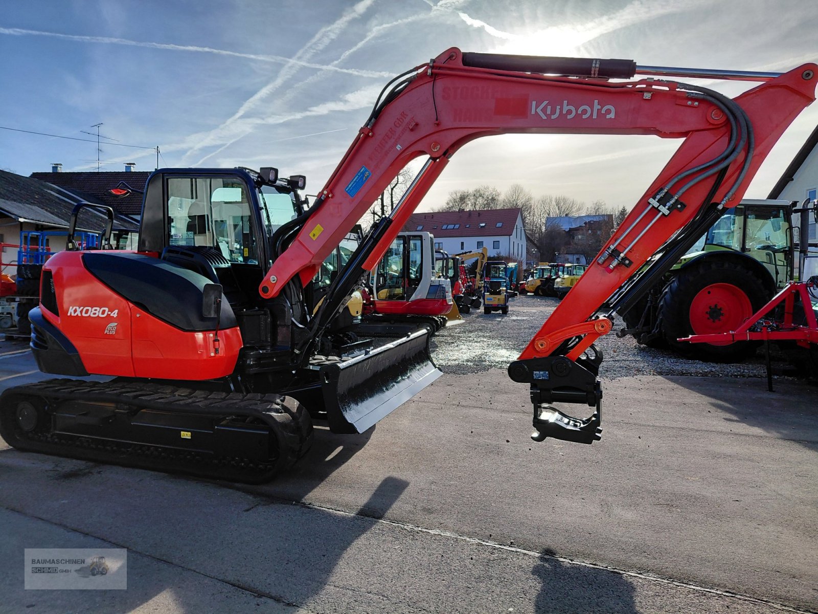 Minibagger типа Kubota KX 080-4, Gebrauchtmaschine в Stetten (Фотография 4)