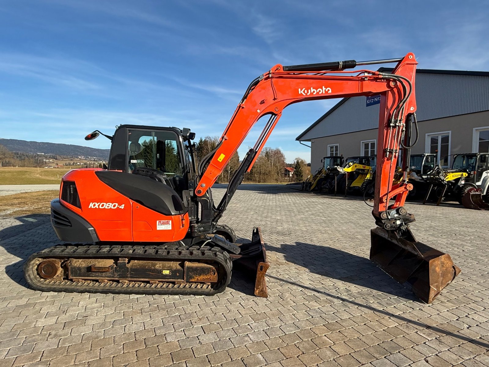 Minibagger of the type Kubota KX 080-4, Gebrauchtmaschine in Neureichenau (Picture 4)
