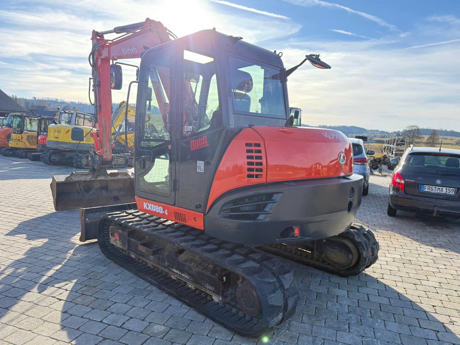 Minibagger of the type Kubota KX 080-4, Gebrauchtmaschine in Neureichenau (Picture 8)