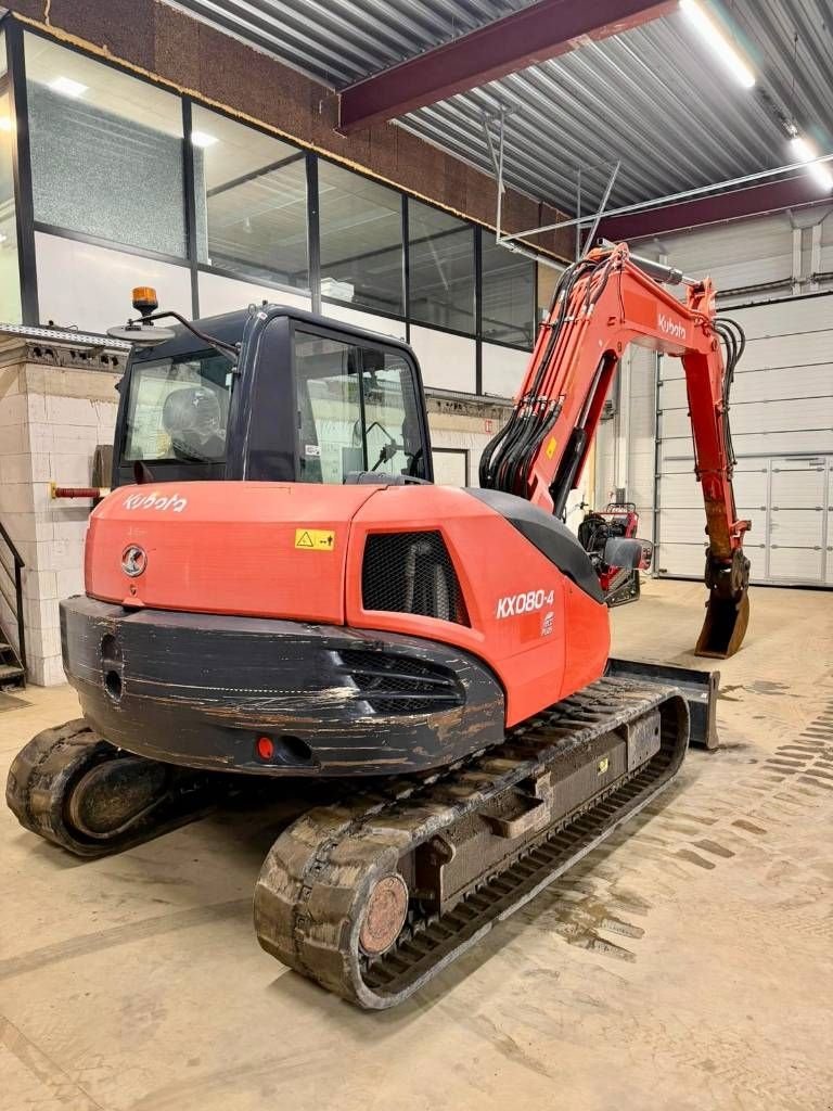 Minibagger Türe ait Kubota KX 080-4, Gebrauchtmaschine içinde Booischot (resim 8)
